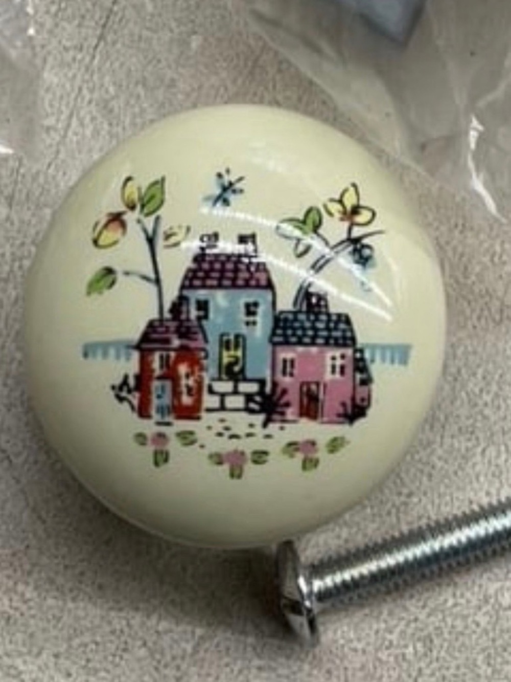 18 Vintage Ceramic Drawer Knob